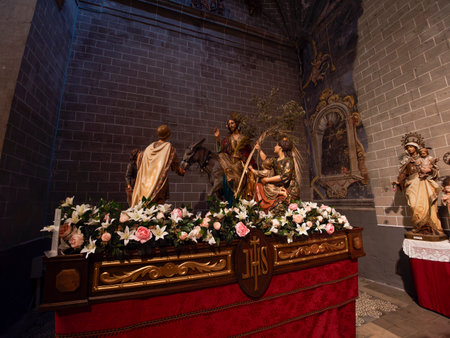 Interior of the Cathedral of Palma de Mallorca
