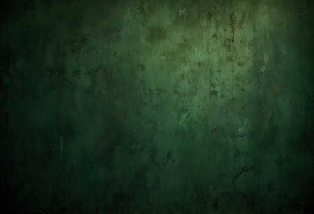 grunge background with space for text or image. Dark green colorの素材