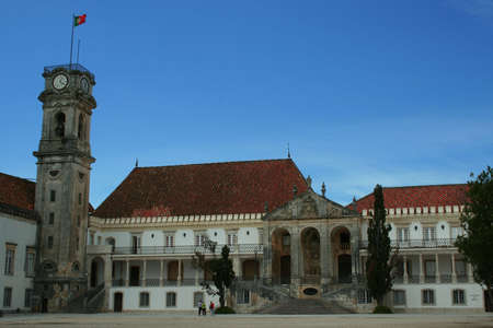 Panoramic of the university of coimbra area