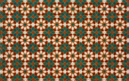Old tiled Background - portuguese azulejos