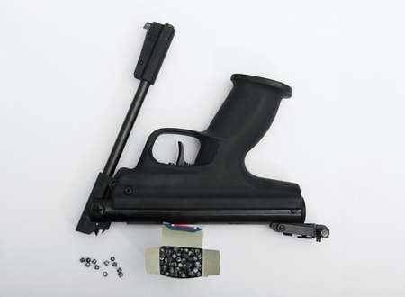 black gun