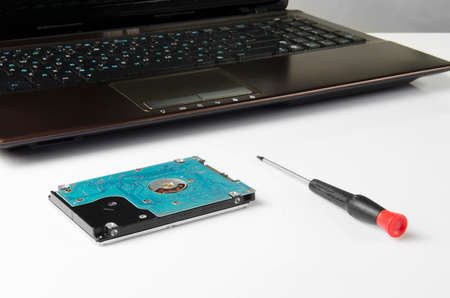 hard drive for notebook on the table hard drive for notebook on the table