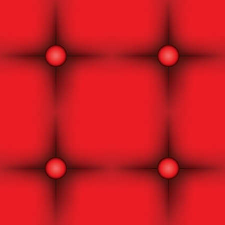Red leather upholstery texture seamless vector illustrationのイラスト素材
