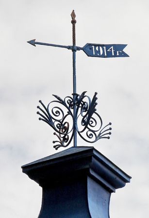 Yearstamps-1904 Windvaneの写真素材