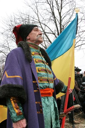 Cossack with long whiskers