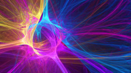 Abstract creative fractal fantasy background. Template for card design.