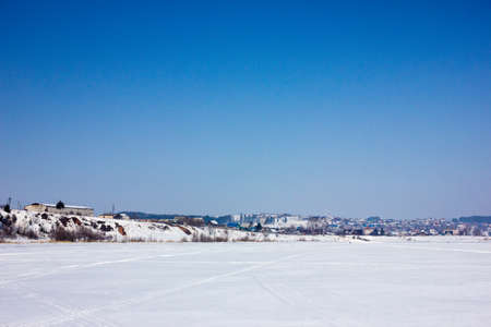 Winter landscapeの写真素材