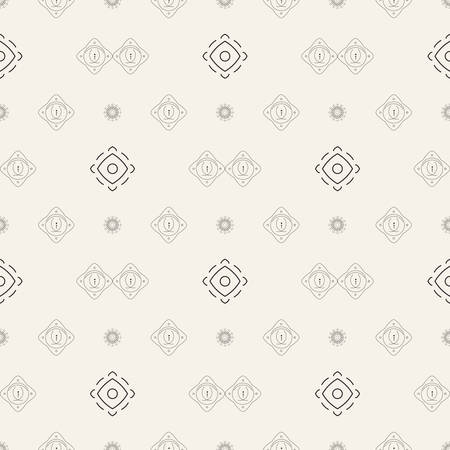 Seamless geometric abstract pattern. Ideal for backgrounds, textures and print.のイラスト素材