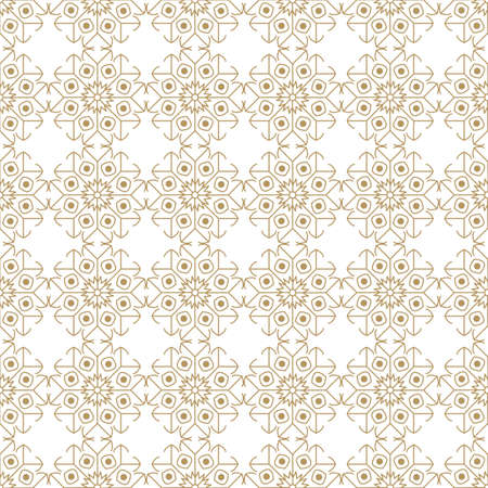Winter holidays seamless pattern with snowflake ornament. Ideals for xmas backgroundのイラスト素材