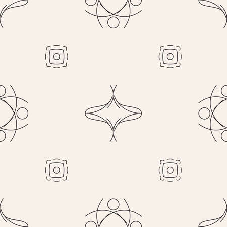 Simple abstract geometric pattern for your projects. Perfect for printing, backgrounds and texturesのイラスト素材