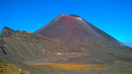 Mountain Landscape scene over New Zealandの写真素材