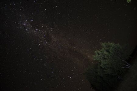 Milky way lanscape scene in Lake Tekapo