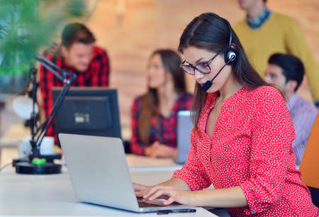 Call center teamの写真素材
