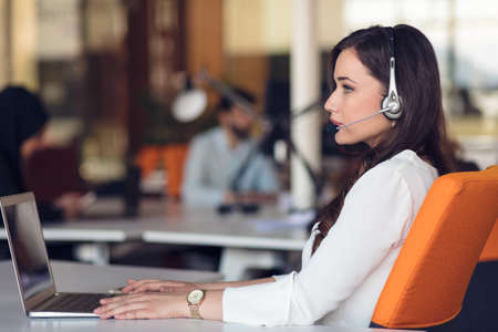 startup business people group working everyday job at modern officeの写真素材