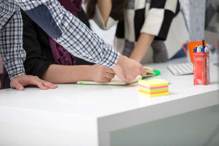 young creative startup business people on meeting at modern office making plans and projects