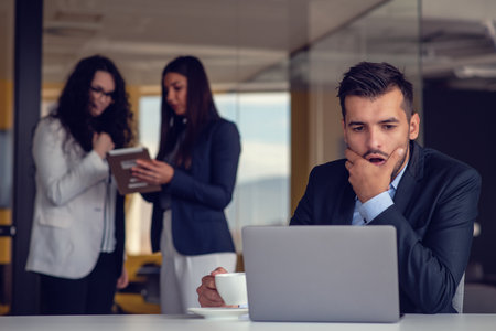 startup business people group working everyday job at modern office