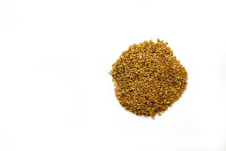 Sesame isolated on white backgroundの写真素材