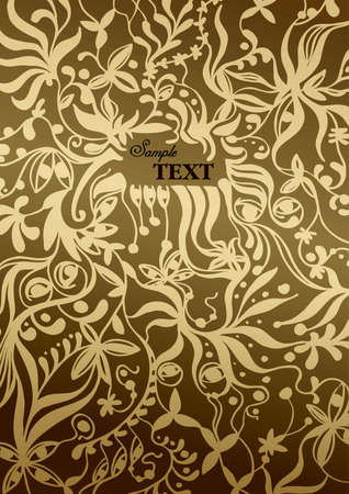 Cover for printing editions. Hand-drawing. Ink, brush.のイラスト素材