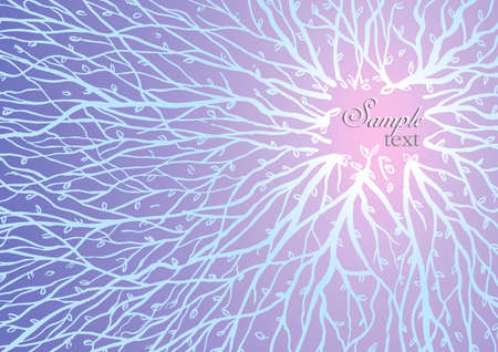 Cover for printing editions. Face and back. Hand-drawing. Brush, ink.のイラスト素材