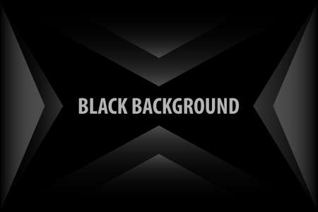 Abstract background with geometric elements in black color. Vector Design Wallpaperのイラスト素材