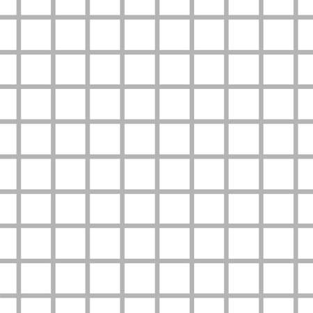 Checkered notebook style seamless pattern. Geometric pattern vector illustration.のイラスト素材