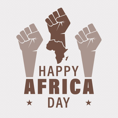May 25, Africa Day. African liberation day. vacation concept.のイラスト素材