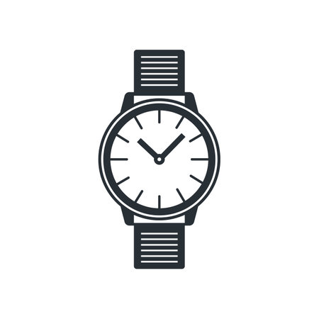 Wristwatch icon.のイラスト素材