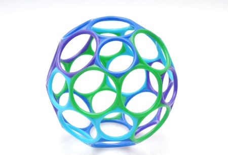 Colorful toy used for a cat or dog
