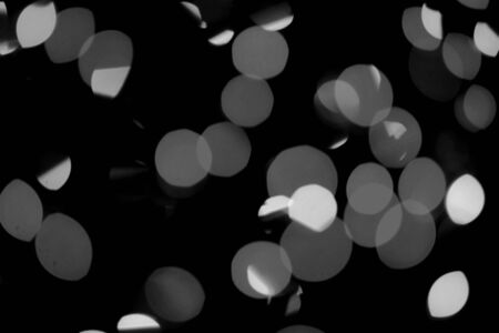black and white abstract light blur backgroundの写真素材