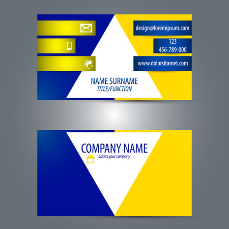 business cardのイラスト素材