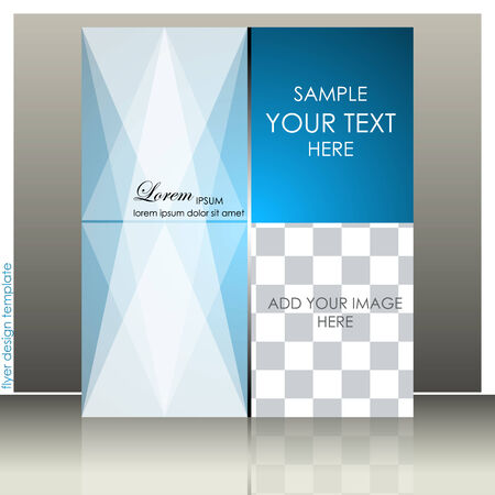 Professional business flyer template or corporate bannerのイラスト素材