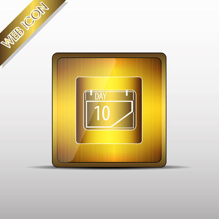 calendar organizer iconのイラスト素材