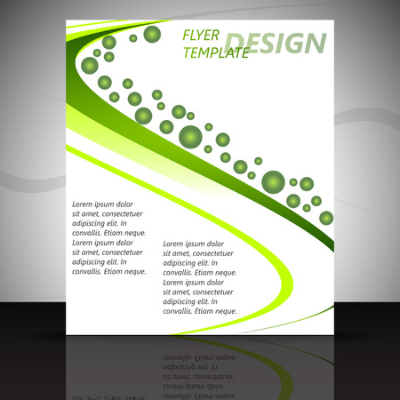Professional business flyer template or corporate bannerのイラスト素材