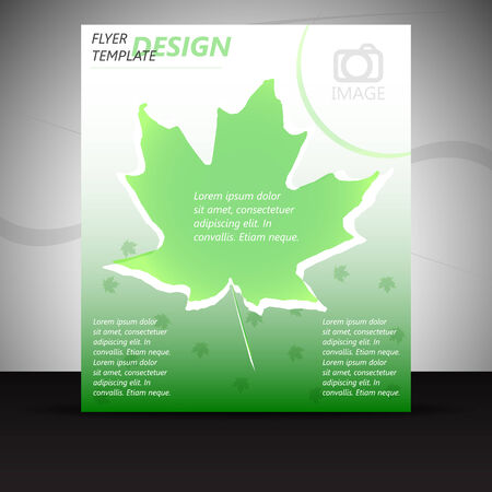 Professional business flyer template or corporate bannerのイラスト素材