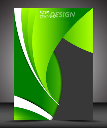 Professional business flyer template or corporate bannerのイラスト素材
