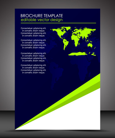 Professional business flyer template or corporate bannerのイラスト素材
