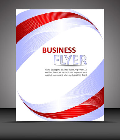 Professional business flyer template or corporate bannerのイラスト素材
