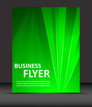 Professional business flyer template or corporate bannerのイラスト素材