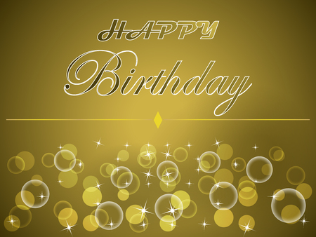 Happy birthday vector illustrationのイラスト素材