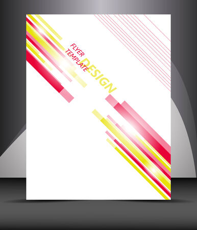 Professional business flyer template or corporate bannerのイラスト素材