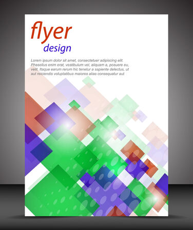 Business flyer template or corporate banner, cover designのイラスト素材