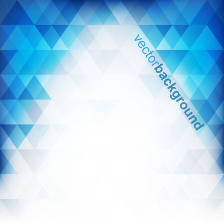 Abstract vector background with polygon pattern and shiny effect, design with place for your contentのイラスト素材