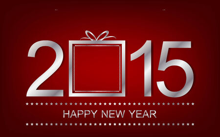 Happy New Year background wallpaper for banner or greeting cardのイラスト素材