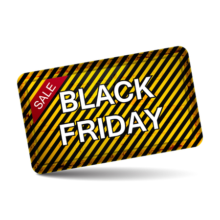 Black friday sale vector icon isolated on a white backgroundのイラスト素材