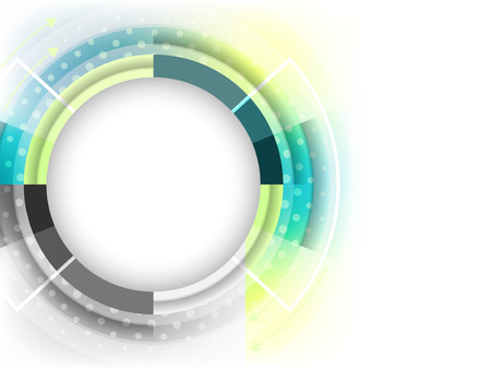 Abstract futuristic background with place for your content. Vector illustration.のイラスト素材