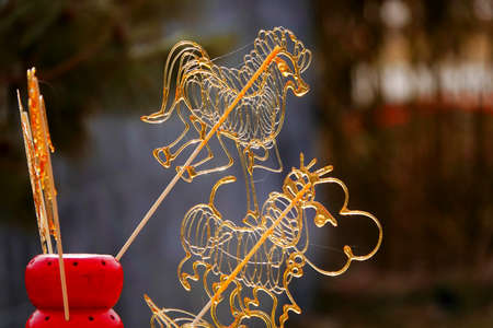 Sugar painting artの写真素材