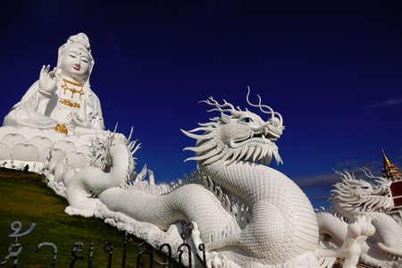 Guanyin Temple at Chiang Mai, Thailandの写真素材