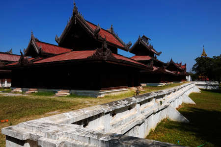 Mandalay Grand Palace, Myanmarのeditorial素材