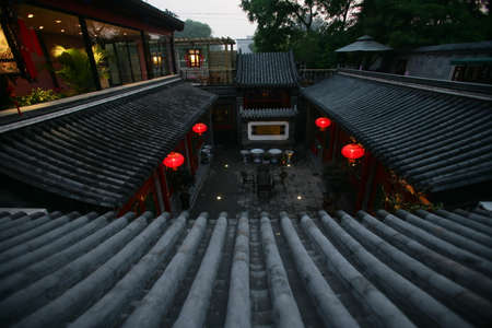 Beijing Siheyuan, Chinaのeditorial素材