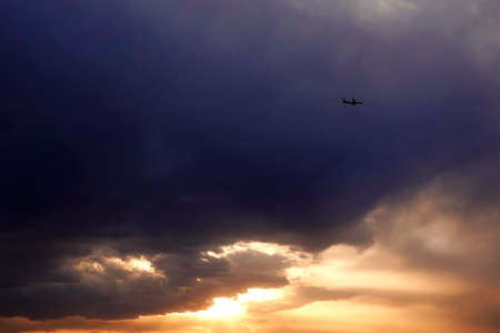 Sky colorful clouds